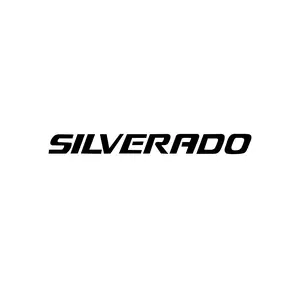 Silverado Solid Windshield Banner 40" x 4" by Pristine Signs