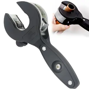 Upgraded 2025 Ratcheting Tube Cutter |2-in-1 CompactTool for Copper &PVC Pipes (5/16" to1-1/8")|One-HandedOperation with Spare Blade Storage | Professional Plumbing& DIY Toolone-hand,fast,pipe