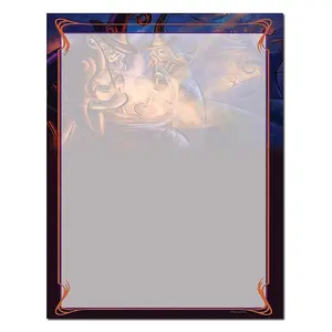 Cauldron Bubble Halloween Letterhead - 8 1/2in. x 11in. - 25 Sheets (olh951) - Halloween Stationery