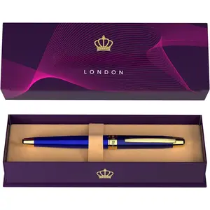 24 Karat  Luxury Rollerball Pen, Royal Blue