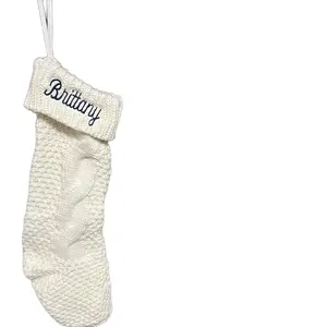 Knitted Custom Christmas Stocking