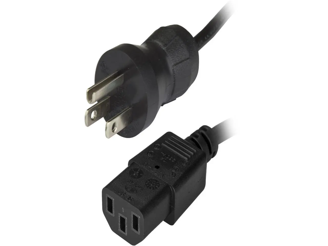 StarTech.com PXTMG1013 3 ft Hospital Grade Power Cord - NEMA 5-15P to C13 - Monitor Power Cable - Power Supply Cord