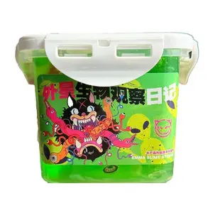 Alien Creature Observation Diary: Water Slime — Includes eyeballs and a crimson slime (650ml) | Premium Scent | Whimsical Stress-Relief Toy | ASMR, Stress Relief, Fidget Toy, Best-Selling