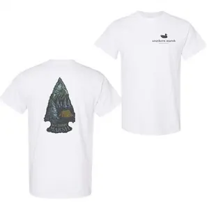 Unisex🌲 Southern Marsh Arrowhead Forest Camp T-Shirt, Vintage Outdoor Camping Graphic Tee, Nature Lover Casual Cotton Shirt for Men & Women, Trendy Southern Style Clothing Merch, Summer T-Shirts☀️, Vintage Tees for Outdoor Enthusiasts🏕️, Fits