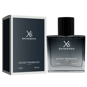 SHINESONN Unisex Perfume 50ml – Fresh Bergamot Amber & Rose Sandalwood Musk Long-Lasting Modern Fragrance Masculine Citrus Cologne Spray Trendy 2026 Scent Perfect Gift for Him & Her Bold Arabian Perfume Luxurious Christmas Gift