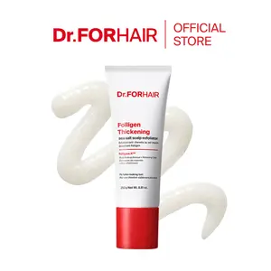 [Dr.FORHAIR Official] Folligen Thickening Scalp Sea Salt Exfoliator 8.81 oz (250g) | Anti-dandruff | Oil Control | Biotin, Keratin & Peptide Complex | Root-to-tip Nourishing Care