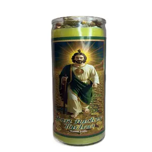San Judas Tadeo Money Candle Fix for Wealth and Success