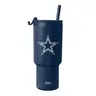 Simple Modern NFL Trek Tumbler 30oz - Flip Lid with Straw - Leak Proof, Dishwasher Safe Water Bottle