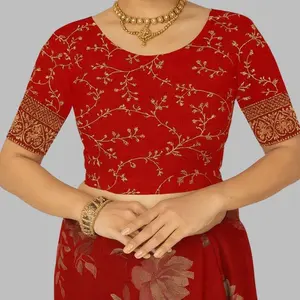 Women's Stretching Blouse - Comfortable Fit with Stretch Fabric for All Seasons Casual & Active Wear Shirts Soft Fitted Floral Shortsleeve Top Womenswear