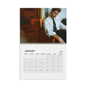 Austin Butler 2026 Calendar | Wall Calendar 2026 | Austin Butler Gift | Christmas Gift Exchange | Photo Calendar | Celebrity Calendar