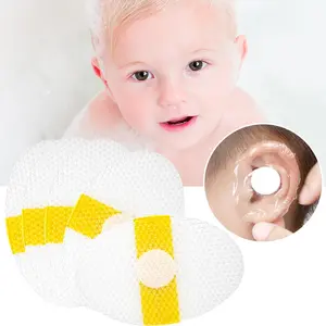 Waterproof Silicone Ear Patch, 40pcs/box Multifunctional Ear Protector, Swimming & Shower Earmuffs Patches, Suitable for All People, Waterproof Earplugs