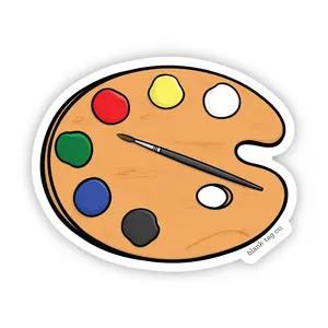 Blank Tag Co.® Waterproof Sticker - Art Palette