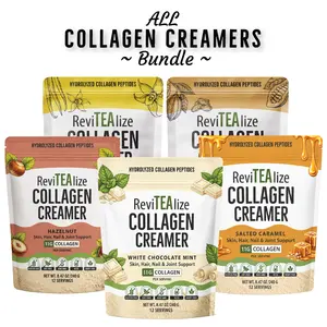 Collagen Creamer for Coffee or Tea - ALL Flavors - Bundle