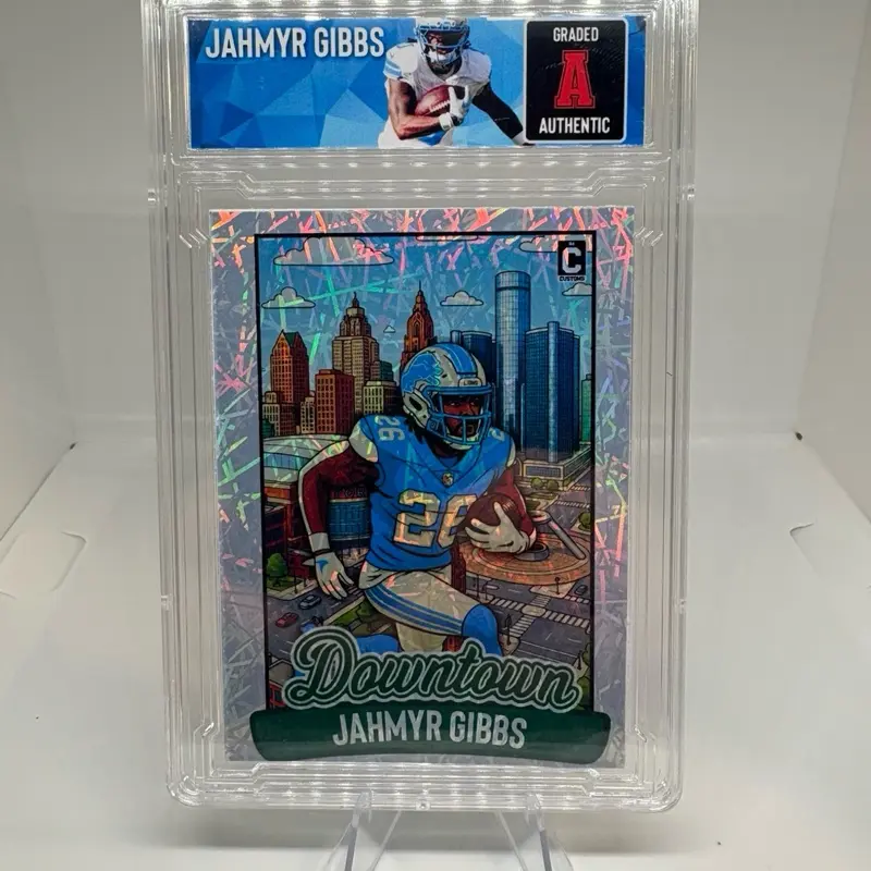 Jahmyr Gibbs Custom Downtown Slab Card