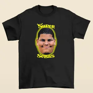 Super Sebas Shrek Parody Shirt Funny and Unique Meme Inspired Design
