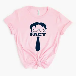 Fact Shirt | The Office Lover | Dwight Schrute Fact Tshirt | Schrute Funny Shirt | Womens Clothing | The Office Fan | Unisex Ladies Tee 5