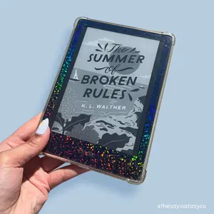 Kindle Paperwhite 11 Holographic Sparkle Decal, EReader decal skin