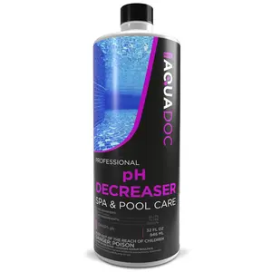 AquaDoc 32oz Spa pH Decreaser for Hot Tub Water Balance - USA Made Chemicals
