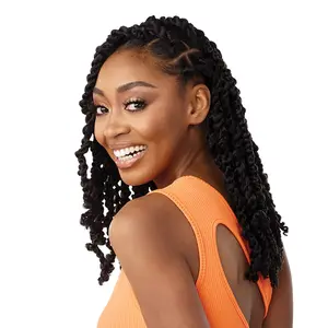 Sensationnel Crochet Braids Lulutress Pre-Looped 3X Fluffy Passion Twist 14"