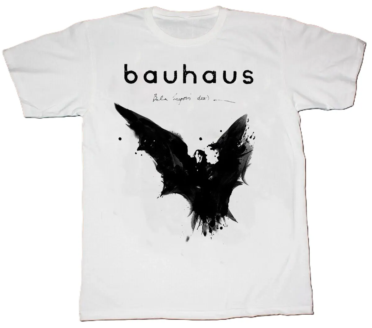 Collection Bauhaus Band White T-Shirt, Gift for Fans Cotton Unisex Men's T-Shirt