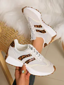 New Year Trend Women's Casual Colorblock Sneakers, Available in 12 Colors, Cute Fashion Walking Shoes, Comfortable Daily Wear, All-Season Footwear