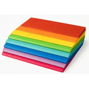 Vibrant Rainbow Tissue Paper Pack - 40 Sheets