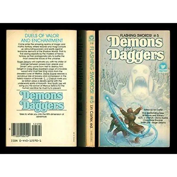 USED-Flashing Swords! #5: Demons and Daggers by Lin Carter (Paperback)