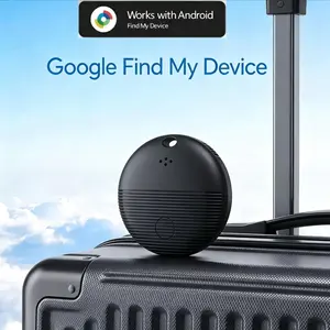 Android Google Lost Item Locator, Global Tracking, High-Bel Purity Sound Alert, Anti-Tracking Safety Reminder, Compact & Durable, for All Ages & Pets