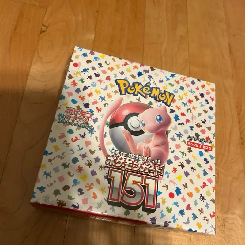 Pokemon 151 Japanese Booster Box new - TikTok Shop Pokemon 151 Japanese Booster Box new - TikTok Shop