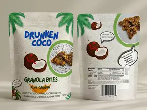 Drunken CoCo - Rum Caramel Granola Bites