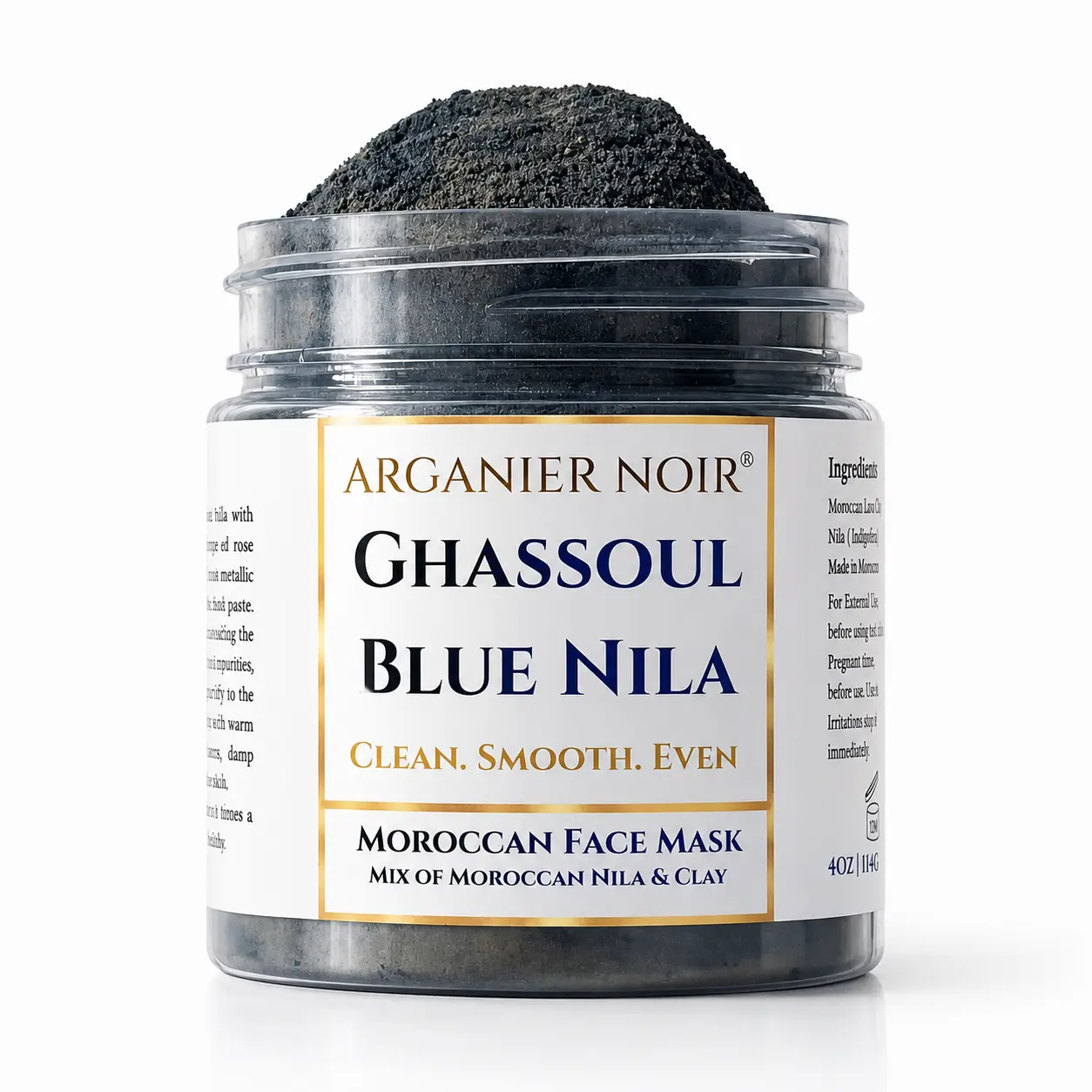 Moroccan Ghassoul and Blue Nila