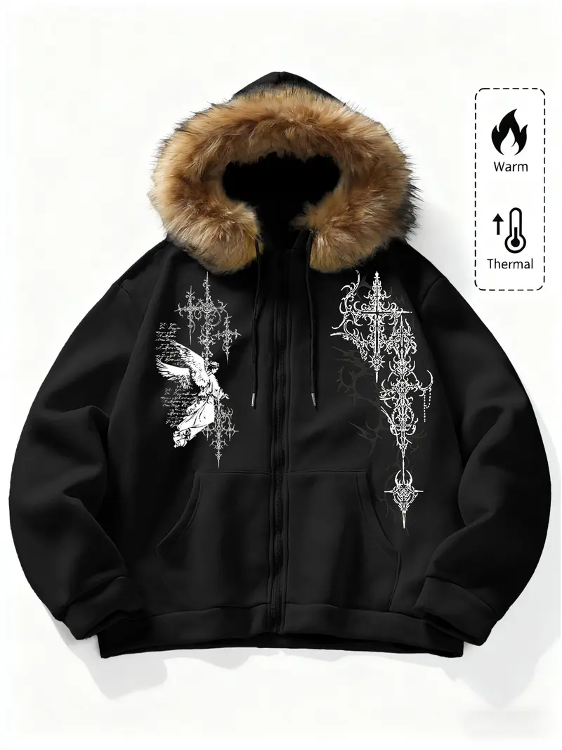 Tk max fur hoodie - TikTok Shop