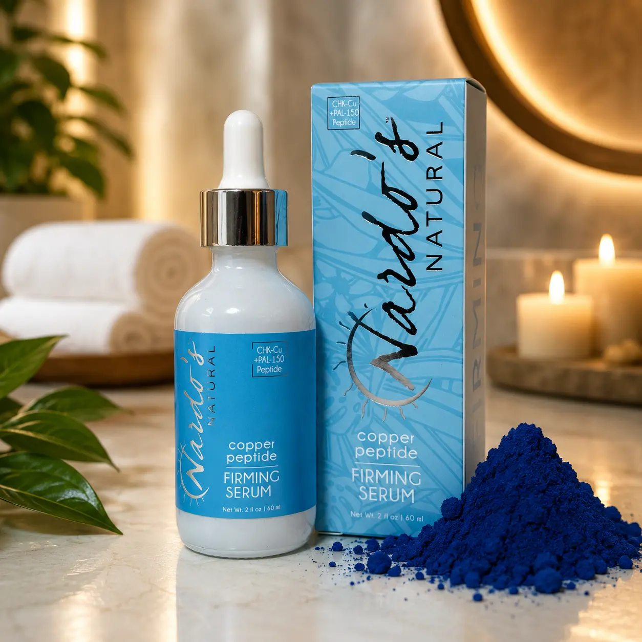 Copper Peptide Firming Serum | Natural Anti-Aging Face Serum