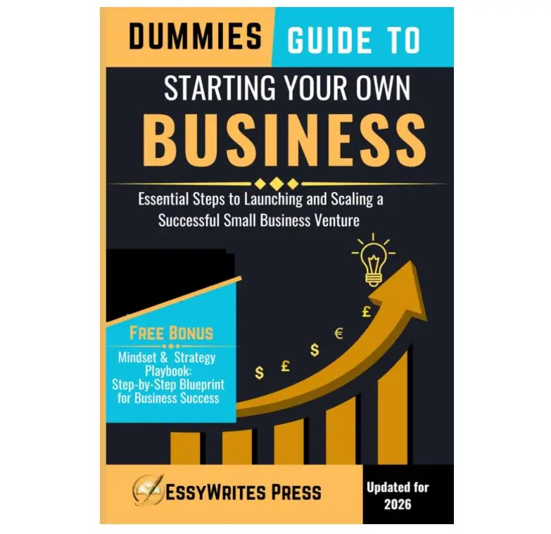 Dummies Guide to Starting Your Own Business: Essential Steps to Launching and Scaling a Successful Small Business Venture