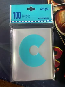COLQU Standard Clear Card Sleeves