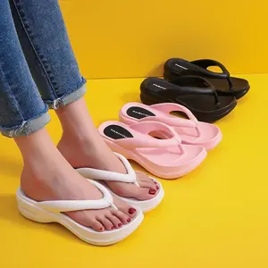 Sandals, summer outdoor slippers, women's soft-soled bathroom trendy flip-flops, home beach slippers that feel like shit.