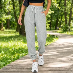 Women's High Waisted Baggy Joggers Sweatpants - Lightweight Comfy Athletic Lounge Pants for Workout Fall Fashion 2026 Casual Wear Comfortable Elastic Waist Soft Fabric Perfect for Yoga Running Daily Activities