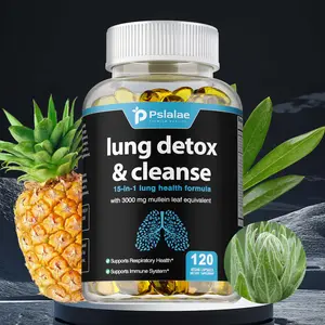 Pslalae 15-in-1 Mullein Leaf Extract | Breathe Cleanse Lung Immune Health Comfort & Detox Support | Plantain Leaf Extract