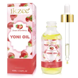 Ikzee Strawberry Body Oil (60 ml) Body Oil Body Care Moisturize Massage Oil Comfort Moisturizer