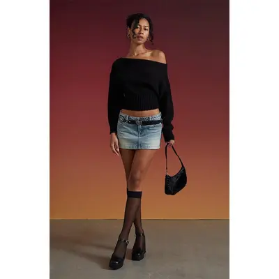 Easy Off The Shoulder Sweater Hollister TikTok Shop