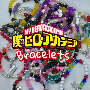 My Hero Academia Beaded Bracelets - 34 Different Choices
