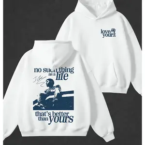 Love Yourz Hoodie Crew neck sweatshirt, short sleeve, No Such Thing As A Life That's Better Than Yourz Shirt, Vintage Hip Hop Graphic Hoodie,Crew neck sweatshirt, short sleeve Rap Music Fan Gift