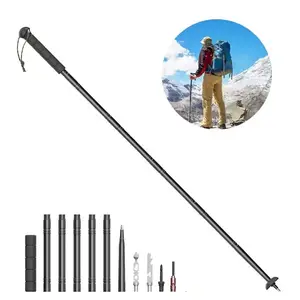 Durable Multi Functional Walking Sticks For Hiking And Climbing