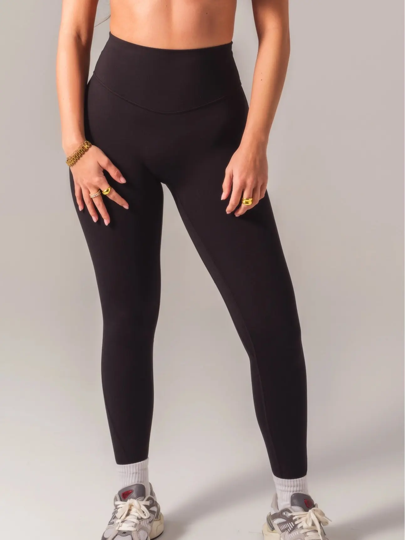 ACTA Evo Legging 28" Ultra-Stretchy Soft Squat-Proof Power-Hold Waistband No Front Seam Workout Leggings for Intense Workouts