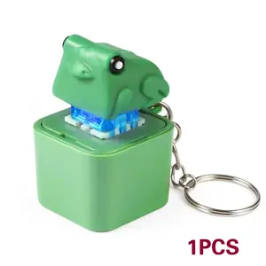 Ribbit Frog Keychain, Funny April Fools' Day Gift For Friends, Frog Lovers & Prank Fans