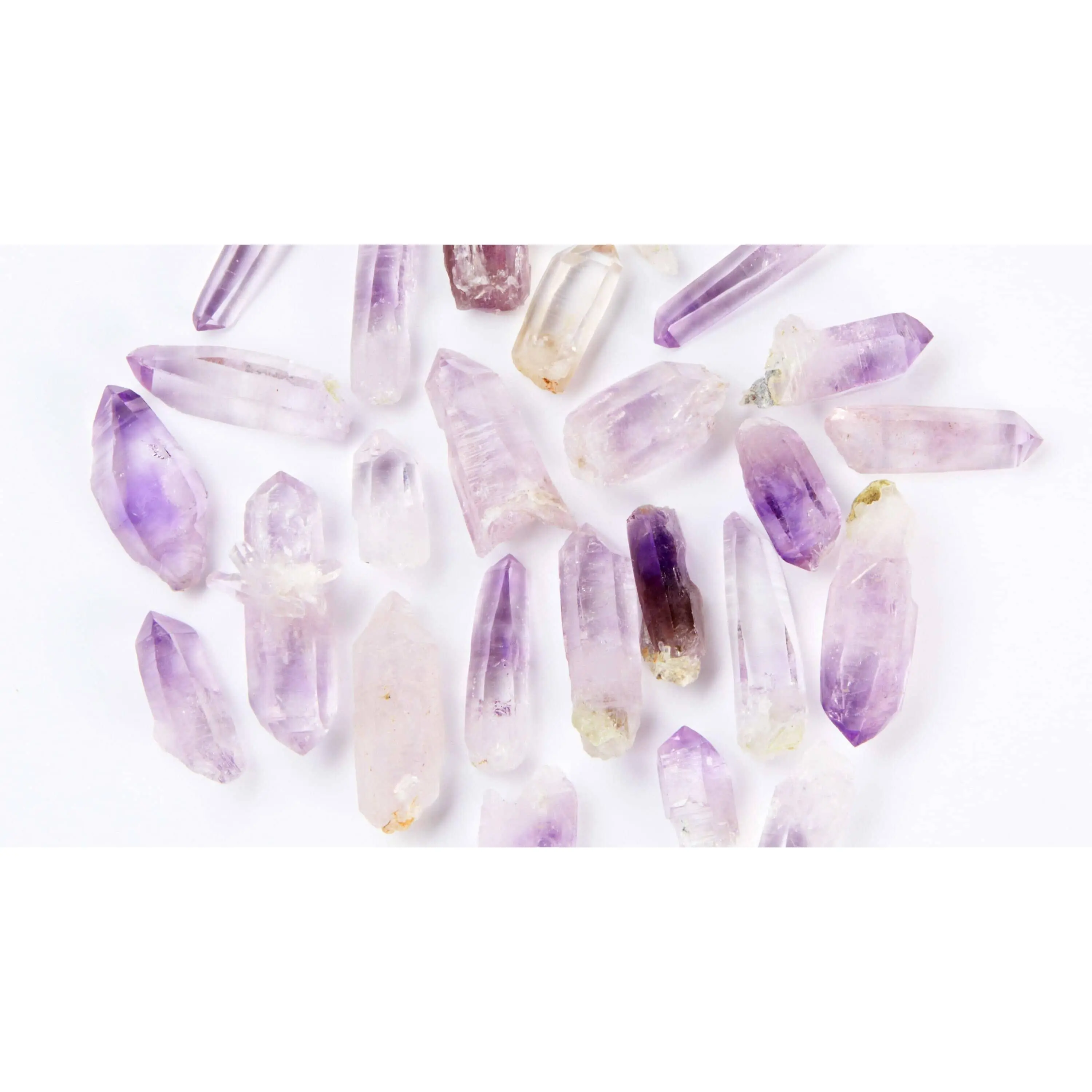 New Moon Beginnings Raw Veracruz Amethyst Crystal Point - Natural Color Variations, Ideal for Meditation and Spiritual Practices