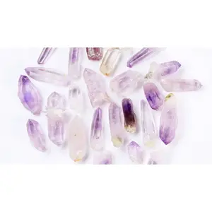 New Moon Beginnings Raw Veracruz Amethyst Crystal Point - Natural Color Variations, Ideal for Meditation and Spiritual Practices