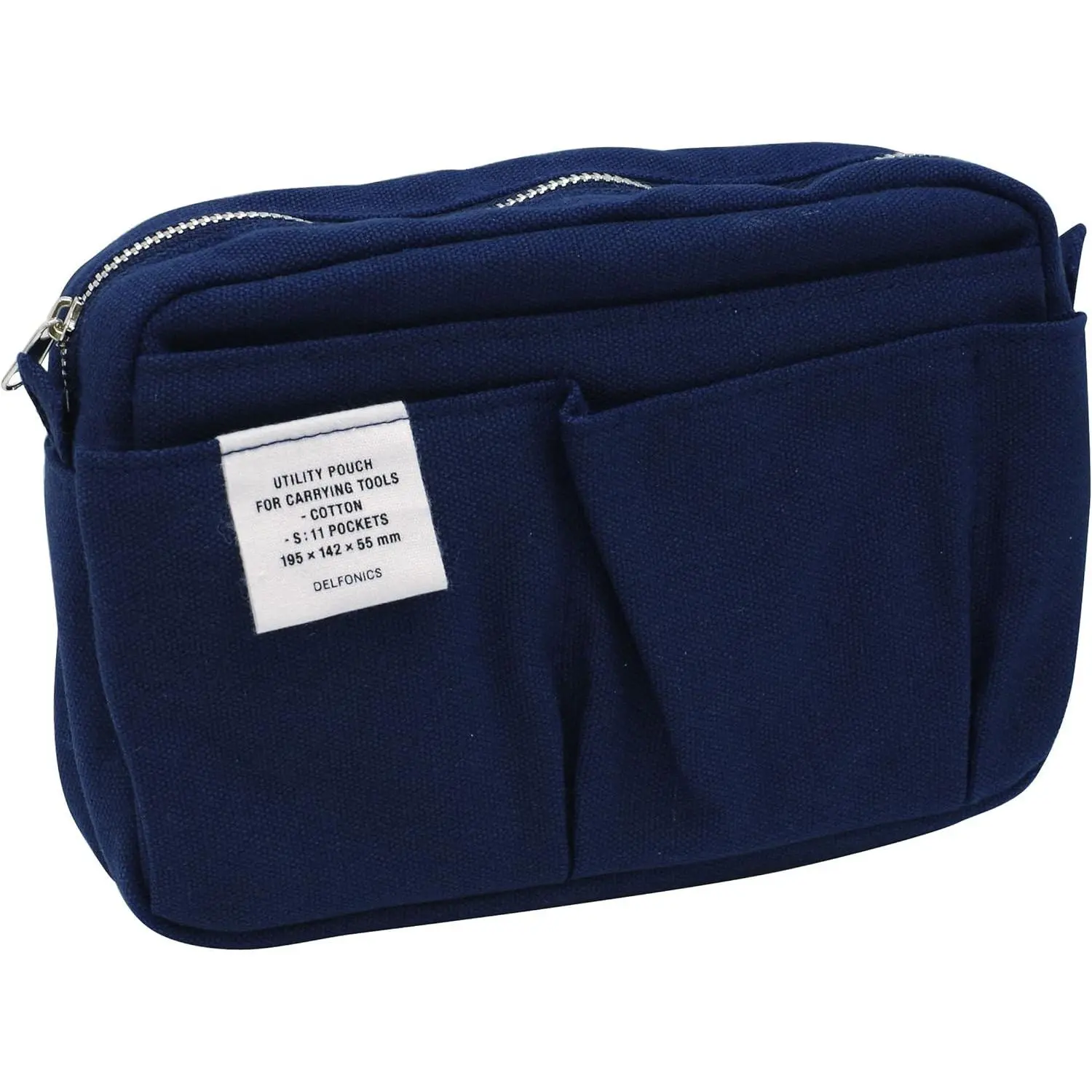 Utility Pouch Small Navy Blue by Delfonics