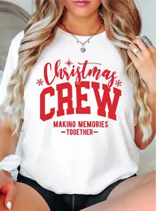 Christmas Crew T-Shirt, Family Christmas Shirt, Santa Crew Tee, Matching Christmas Tee, Christmas Gift Shirt, Family Christmas Holiday T-Shirt.