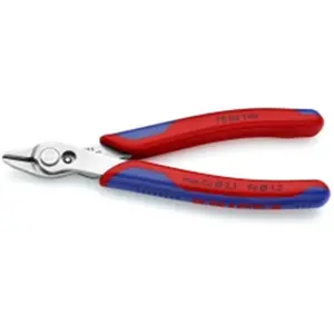 Knipex KNP7803140 5.5 in. Electronics Super Knips XL-Comfort Grip Cutting Pliers